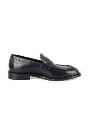 کفش کلاسیک مشکی مردانه پاشنه کوتاه ( 4 - 1 cm ) پاشنه ساده کد 815534524