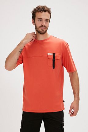 تیشرت نارنجی مردانه رگولار Bad Bear - کد 823284843