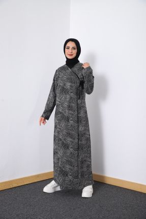 لباس طوسی زنانه ریلکس بافتنی کد 158636370