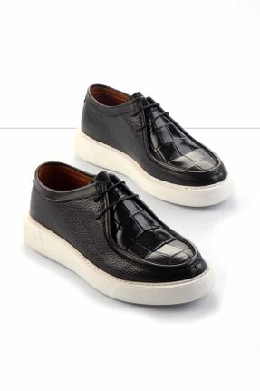 کفش کژوال مشکی مردانه پاشنه کوتاه ( 4 - 1 cm ) پاشنه ساده کد 815423667