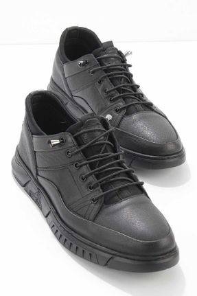 کفش کژوال مشکی مردانه پاشنه کوتاه ( 4 - 1 cm ) پاشنه ساده کد 349047341