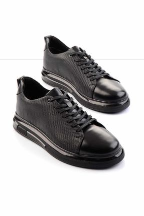 کفش کژوال مشکی مردانه پاشنه کوتاه ( 4 - 1 cm ) پاشنه ساده کد 808436627