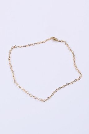 گردنبند جواهر طلائی زنانه روکش طلا کد 119240728