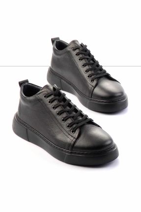کفش کژوال مشکی مردانه پاشنه کوتاه ( 4 - 1 cm ) پاشنه ساده کد 809546388