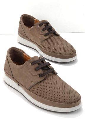 کفش کژوال قهوه ای مردانه پاشنه کوتاه ( 4 - 1 cm ) پاشنه ساده کد 656135469