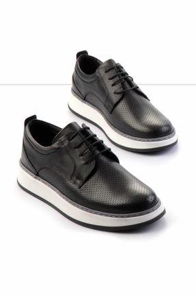 کفش کژوال مشکی مردانه پاشنه کوتاه ( 4 - 1 cm ) پاشنه ساده کد 809545743