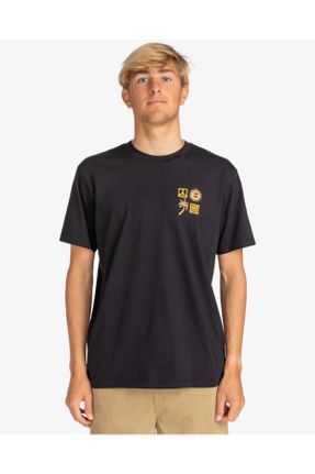 تی شرت مشکی مردانه ریلکس کد 817252964