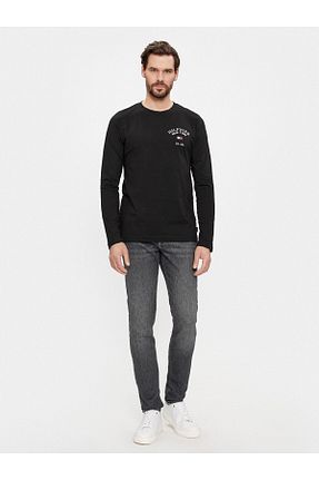 شلوار جین طوسی مردانه پاچه تنگ Tommy Hilfiger - کد 788090473