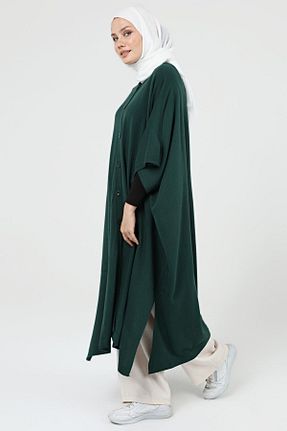 پانچو حجاب سبز زنانه اکریلیک ilmek - کد 341472971