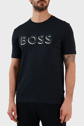 تیشرت سرمه ای مردانه رگولار BOSS - کد 655482924