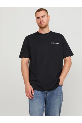 تی شرت مشکی مردانه سایز بزرگ کد 838128154
