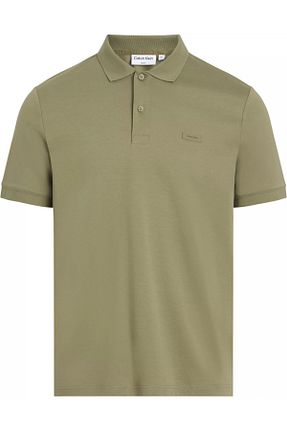 پولوشرت سبز مردانه %100 پنبه Calvin Klein - کد 812567797