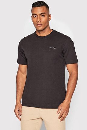 تیشرت مشکی مردانه رگولار Calvin Klein - کد 350268543
