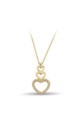 گردنبند طلا زرد زنانه 8 عیار Çgk Çiğdem Gürel Kuyumculuk - کد 85663187