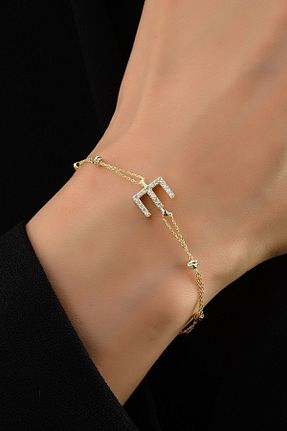 دستبند طلا طلائی زنانه 8 عیار Çgk Çiğdem Gürel Kuyumculuk - کد 331546387