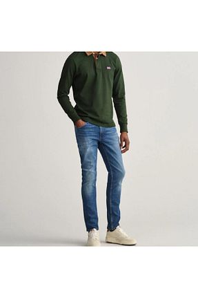 شلوار جین آبی مردانه رگولار Gant - کد 279247218