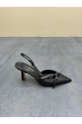 کفش مجلسی مشکی زنانه پاشنه نازک DİVA - کد 838205748