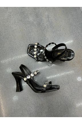 کفش مجلسی مشکی زنانه پاشنه نازک DİVA - کد 838303577