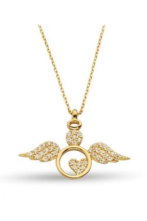 گردنبند طلا زرد زنانه 8 عیار Çgk Çiğdem Gürel Kuyumculuk - کد 44043062