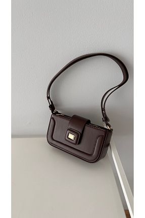 کیف دوشی قهوه ای زنانه چرم مصنوعی Boutiquehaki - کد 838276922