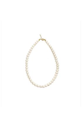 گردنبند مروارید سفید مروارید فرهنگی Pearly And More - کد 412527096