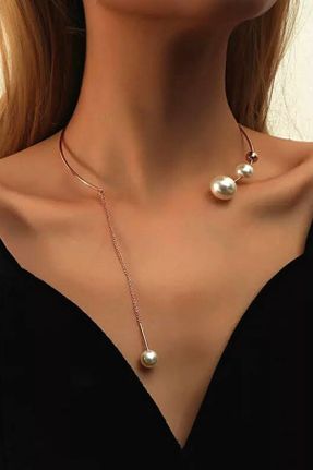 گردنبند جواهر طلائی زنانه پوشش لاکی کد 307713810