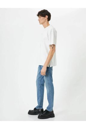 شلوار جین آبی مردانه جین استاندارد کد 819592019
