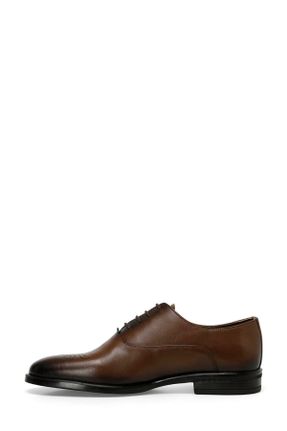 کفش کلاسیک قهوه ای مردانه پاشنه کوتاه ( 4 - 1 cm ) پاشنه ساده کد 809501883