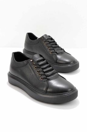کفش کژوال مشکی مردانه پاشنه کوتاه ( 4 - 1 cm ) پاشنه ساده کد 765304140