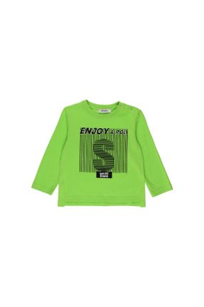 تی شرت سبز بچه گانه رگولار کد 780587061