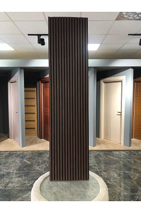 محصول دکوراسیون دیوار قهوه ای چوب TKS Kapı - کد 838405809