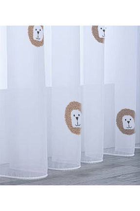 پرده توری نباتی ریل دار Artwork - کد 838444599