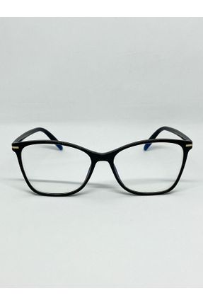 عینک محافظ نور آبی مشکی زنانه 55 مات UV400 آستات کد 831886047