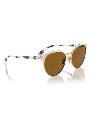 عینک آفتابی بژ زنانه UV400 Vogue - کد 824916441