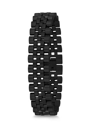 دستبند استیل (فولاد) مشکی زنانه استیل (فولاد) FERRO - کد 838417205