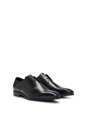 کفش کلاسیک مشکی مردانه پاشنه کوتاه ( 4 - 1 cm ) پاشنه ساده کد 803677271