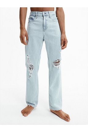 شلوار آبی مردانه پنبه ای Calvin Klein - کد 382793171