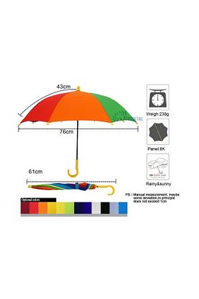 چتر قرمز بچه گانه کد 299489056