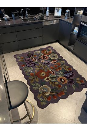 فرش رنگی قابل شستشو Rugs Modern Halı - کد 838551380