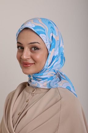 روسری رنگی 100 x 100 meysen - کد 838515260