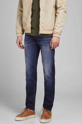 شلوار جین آبی مردانه پاچه رگولار استاندارد کد 463938873