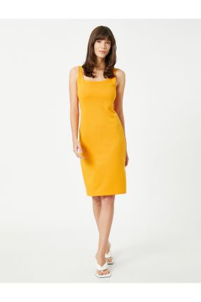 لباس زرد زنانه بافت اسلیم کد 684387679