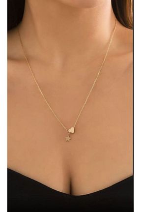 گردنبند جواهر طلائی زنانه روکش طلا muptejewelry - کد 283461996