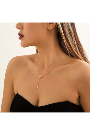 گردنبند جواهر طلائی زنانه روکش طلا muptejewelry - کد 283461996
