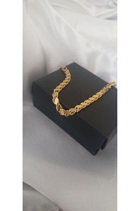دستبند استیل (فولاد) طلائی زنانه استیل (فولاد) StainlessStore - کد 838716214