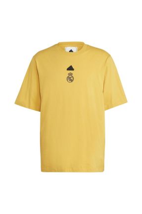 تی شرت زرد مردانه رگولار کد 768910284