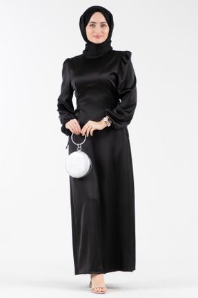 لباس مجلسی مشکی زنانه کد 801747770