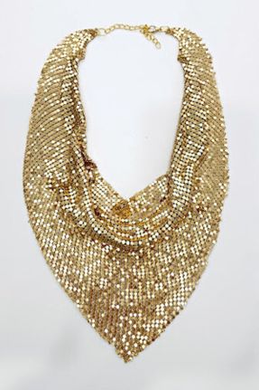گردنبند جواهر طلائی زنانه روکش طلا کد 209190620