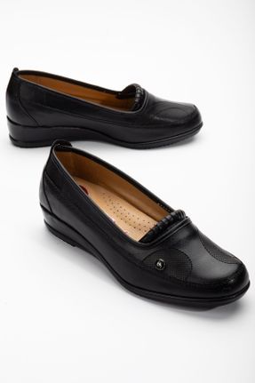 کفش کلاسیک مشکی زنانه چرم مصنوعی پاشنه کوتاه ( 4 - 1 cm ) پاشنه نازک کد 652735071