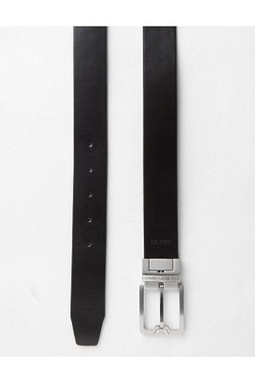 کمربند مشکی مردانه Emporio Armani - کد 746531524